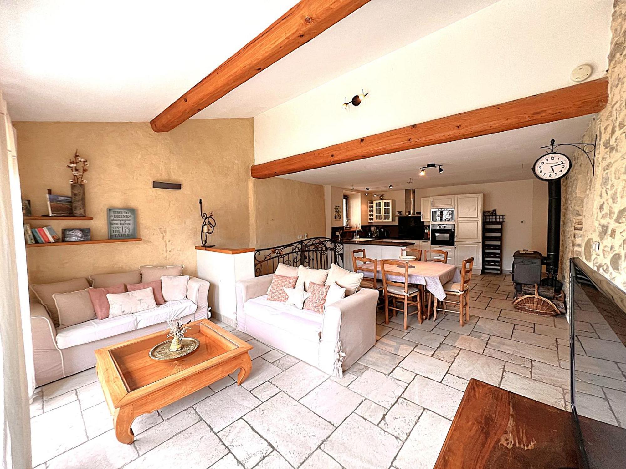 Gites Du Chateau D'Alencon Le Pegue ภายนอก รูปภาพ